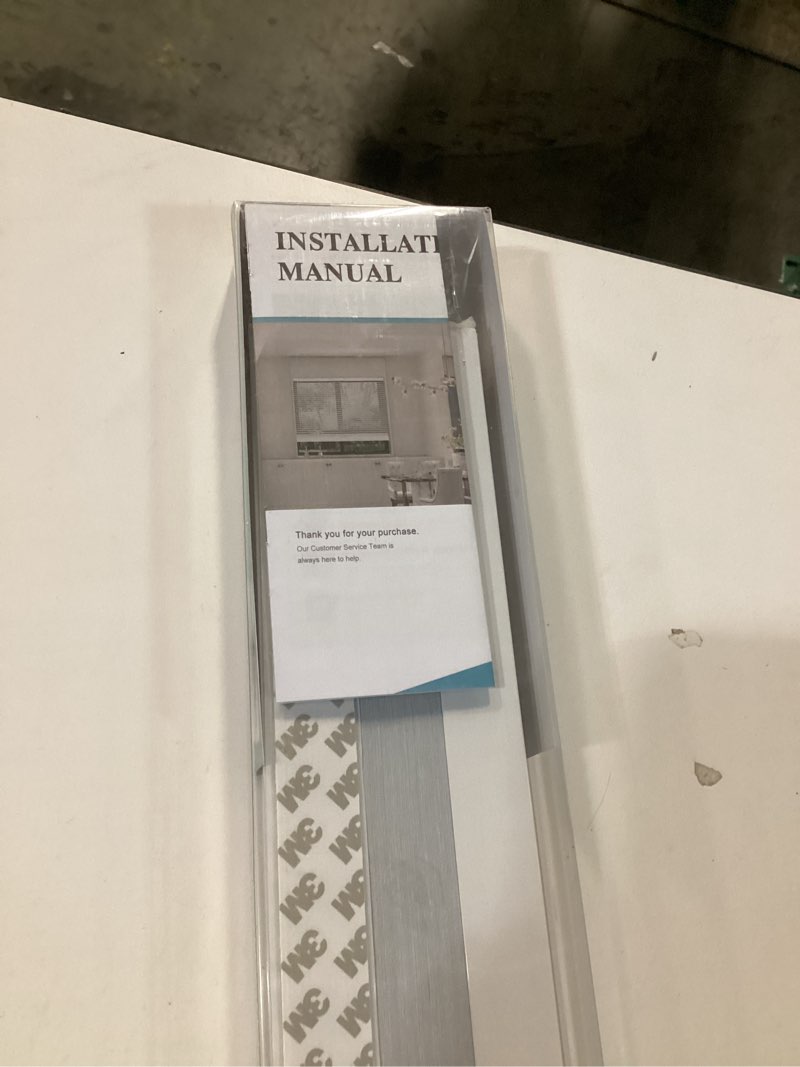Condition photo showing New/Like New for MYshade Cordless Cellular Window Shades No Tools No Drill Blackout Blinds for Indoor Windows Size 33" Wide X 72" Height White Room Darkening Window Blinds for Bedroom, Bathroom, Kitchen, Living Room