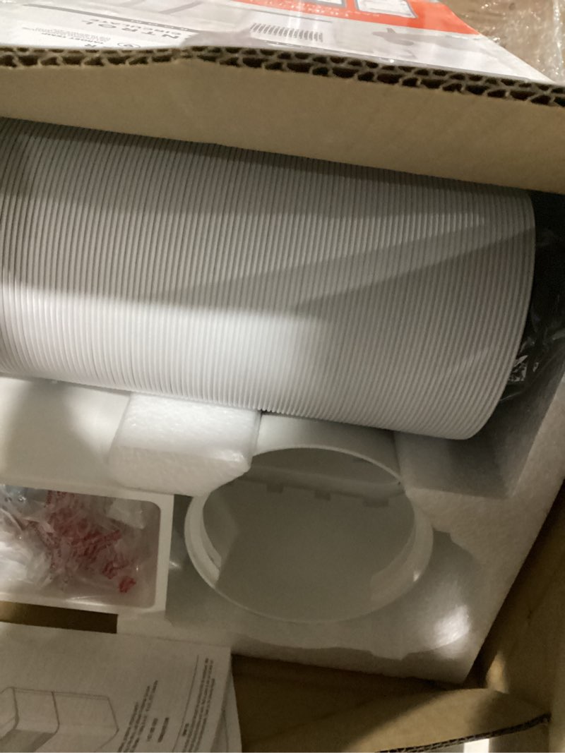 Condition photo showing Good Condition for vissani 6,000 (doe) btu 115-volt portable air conditioner cools 250 sq. ft. with remote in white, powered by hubspace