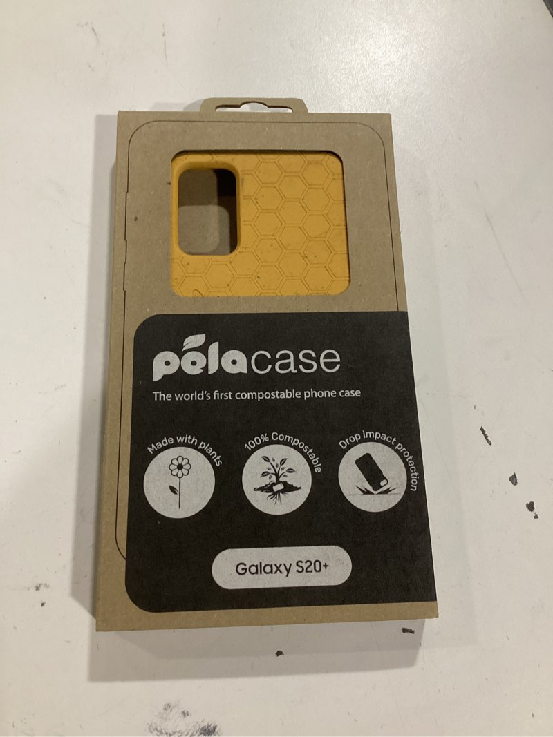 Pela Compostable Case for Samsung Galaxy S20 Ultra - Honey Bee Yellow