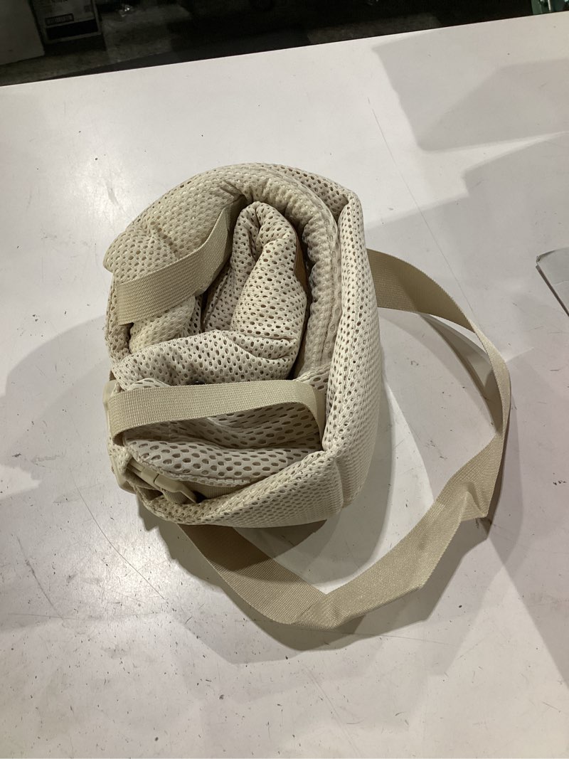 Condition photo showing Good Condition for momcozy baby carrier - ergonomic, cozy and lightweight carrier for 7-45lbs, effortless to put on, ideal for hands-free parenting, enhanced lumbar support, air mesh-almond