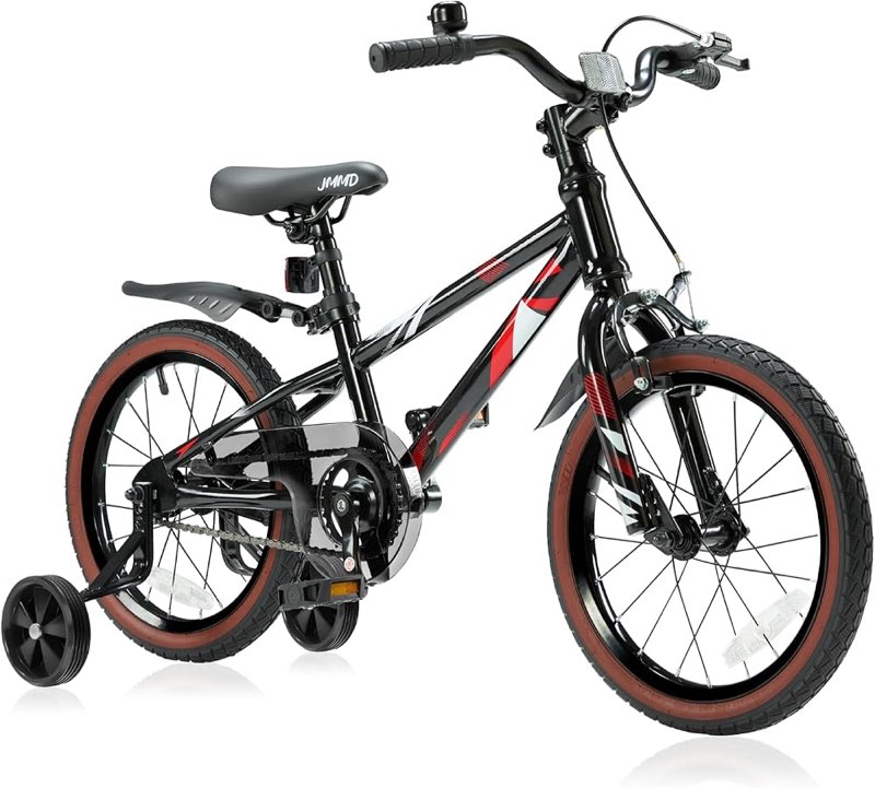  Similar JMMD Kids Bike for Ages 4-12 Years Old Boys Girls, 14 16 18 Inch Kids Bike with Training Wheels & Ki