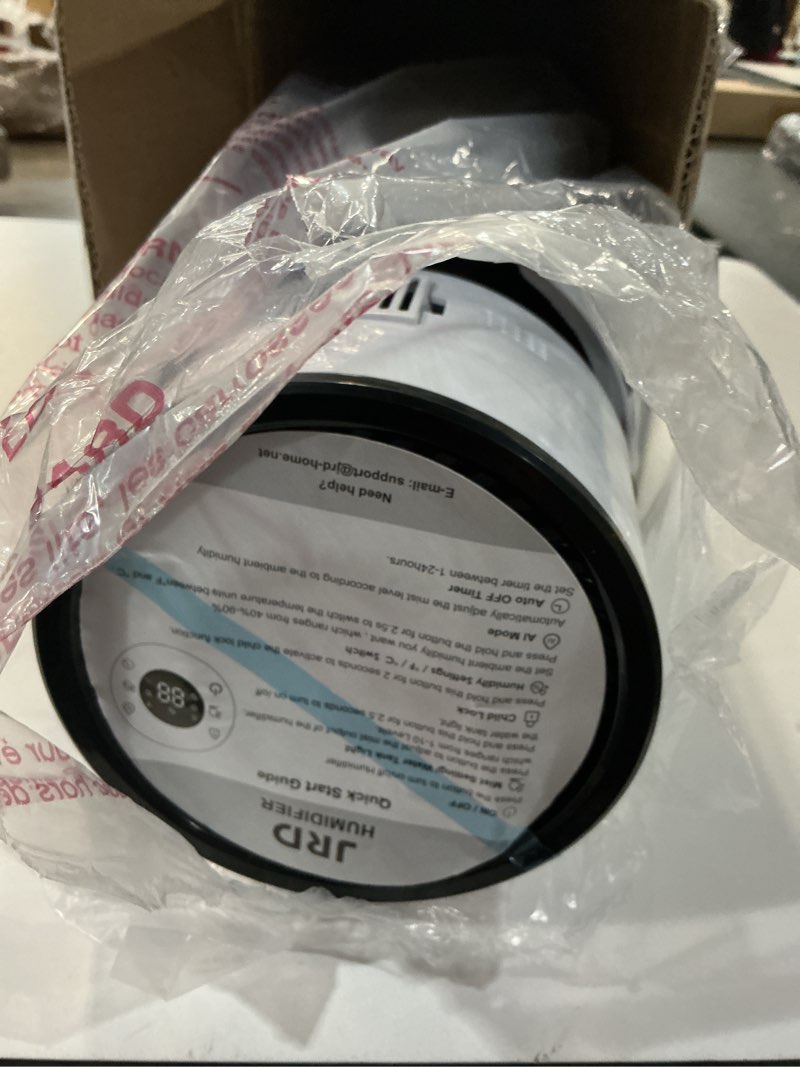 Condition photo showing Good Condition for JRD 8L/ 2.1Gal Smart Humidifier Large Room, Ultrasonic Cool Mist for Bedroom, Quiet Humidifier with Remote Control, 10 Mist Modes, 24H Timer, AI Mode, Night Light, Top Fill for Baby Home Office Plants