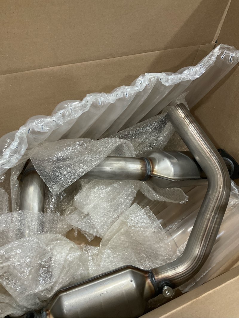 Condition photo showing As Is for catalytic converter