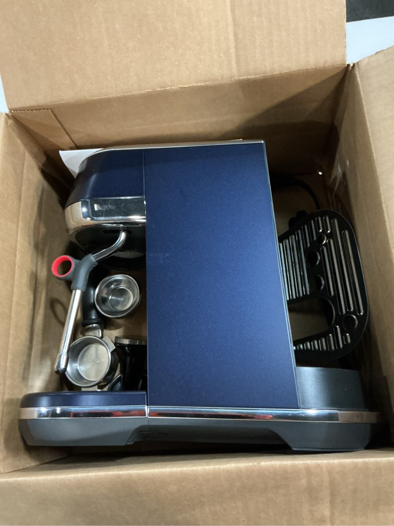 Condition photo showing Good Condition for Breville Bambino Plus Espresso Machine BES500DBL, Damson Blue