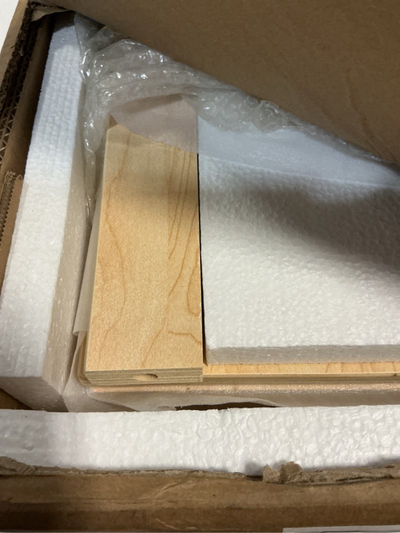Condition photo showing New/Like New for oook montessori toy shelf, 2-tier wooden storage shelf for kids, modern style, kids bookshelf and toy storage, classroom, kindergarten, playroom, daycare center