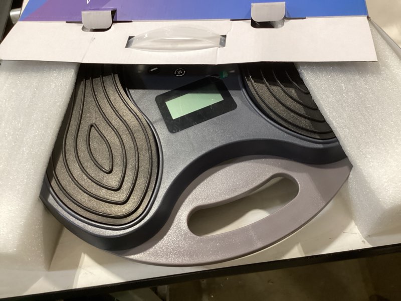 Condition photo showing Good Condition for ems foot stimulator, rechargeable ems foot massager for neuropathy, tens & ems foot circulation stimulator for pain relief/circulation/plantar fasciitis, 1.5kg thin remote electrical muscle stimulator gray