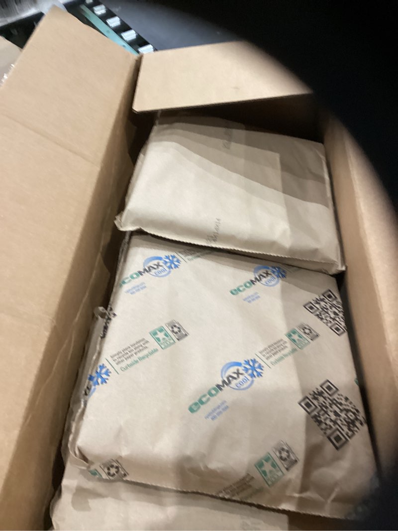 Condition photo showing Good Condition for idl packaging 14" x 14" x 14" insulated shipping box (usa-made, 5.8-gallon capacity), pack of 1 - includes ecomax™ thermal-paper liners, absorb condensation - for frozen food, meat, or fish 14" x 14" x 14" box with liners (1-pack)