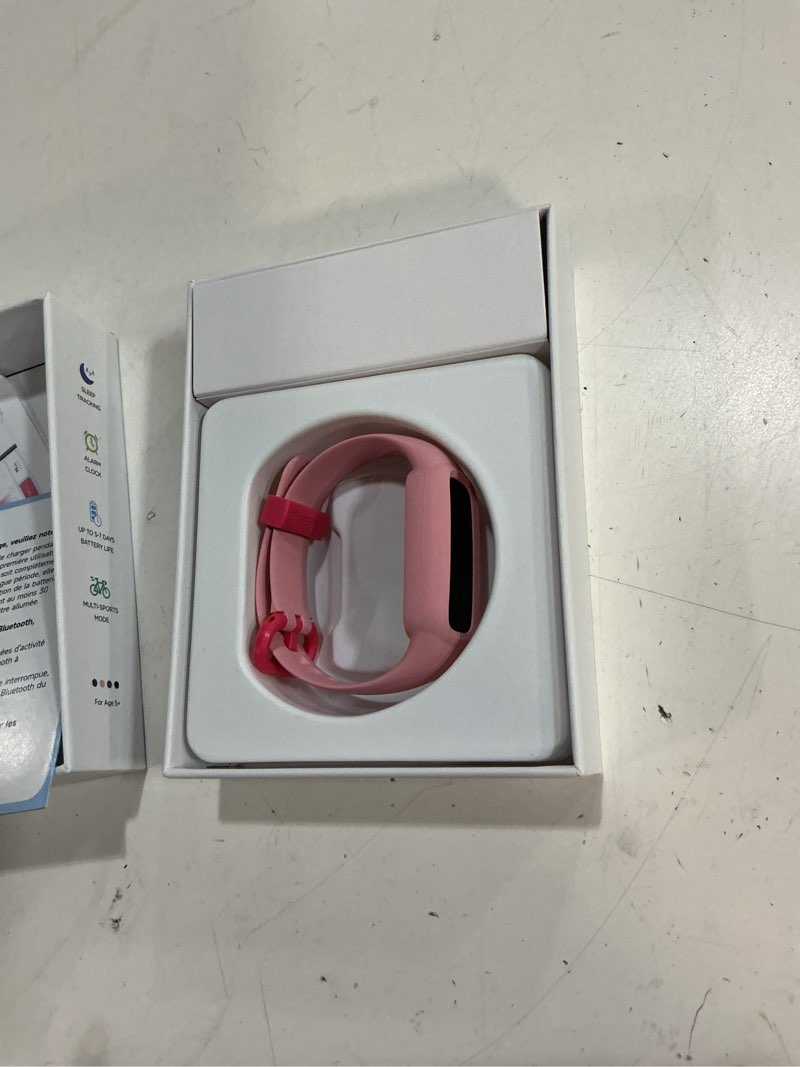 Condition photo showing Good Condition for biggerfive vigor 2 l kids fitness tracker watch for boys girls ages 5-15, activity tracker, heart rate sleep monitor, ip68 waterproof, pedometer, calorie step counter watch, pink
