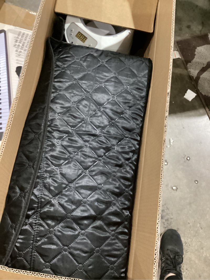 Condition photo showing As Is for Sauba Portable Steam Sauna for Home,Personal Steam Room,Sauna Box,Home Sauna,Steam Sauna Tent for Steam Detox Relaxation Spa (Quilted)