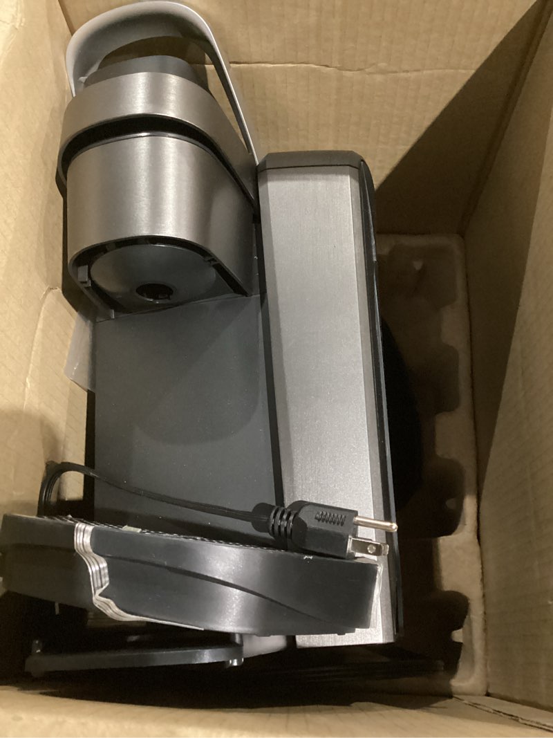 Condition photo showing As Is for Keurig K-Elite Single Serve K-Cup Pod Coffee Maker, with Strength and Temperature Control, Iced Coffee Capability, 8 to 12oz Brew Size, Programmable, Brushed Slate