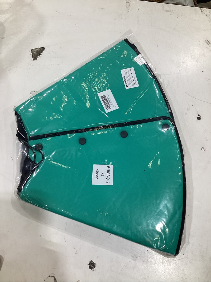 Condition photo showing New/Like New for soft dog cone for large dogs, cone for dogs to stop licking, breathable pet surgery collar cone for extra-large pets, green xl xl green