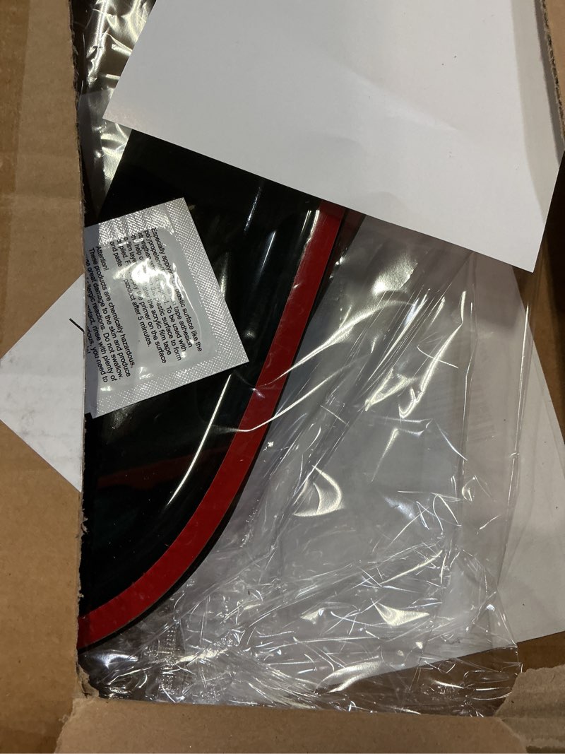 Condition photo showing Good Condition for window visors rain guards for 1999-2007 chevy silverado/gmc sierra 1500, window vent wind deflectors visors shades for 99-06 silverado/sierra 2500, 01-07 silverado/sierra 3500 standard cab, 2 pcs