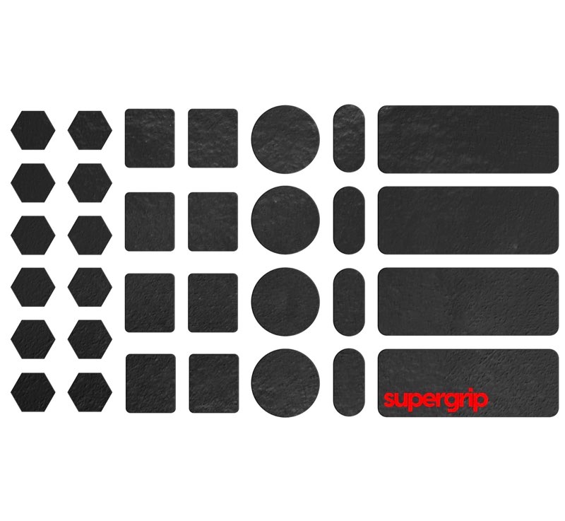 Pulsar Gaming Gears SUPERGRIP Pre-Cut 1 Universal Griptape Pre-Laminated Sweat Absorbing High Performance Universal Anti Slip Mouse Grip Tape Ultra-Thin 0.5mm (0.02in)