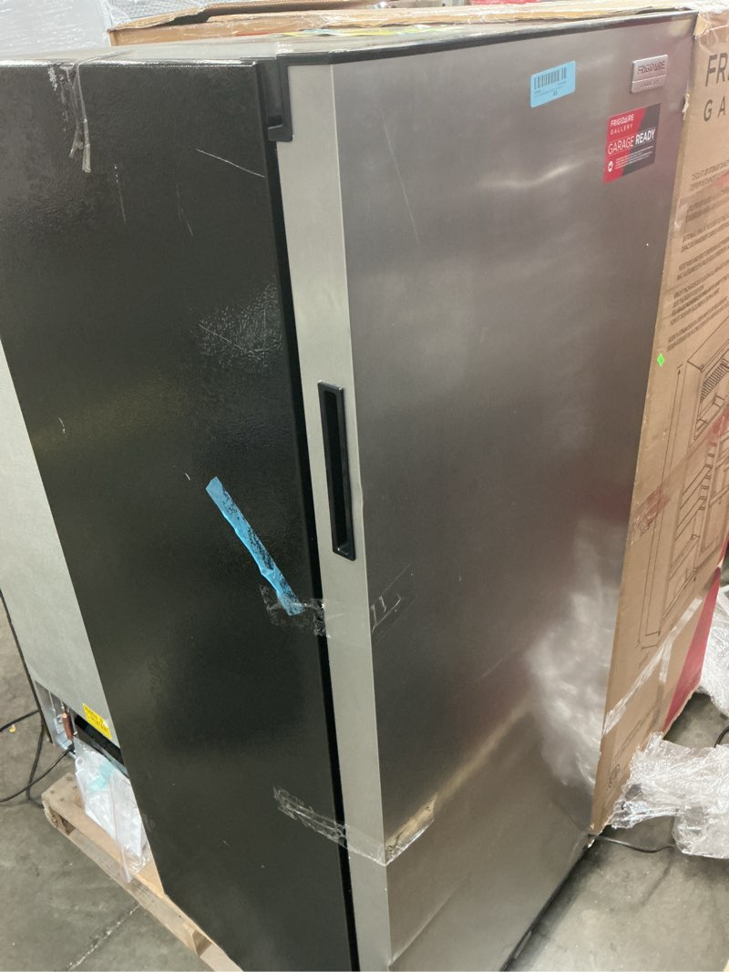 Condition photo showing As Is for 10.0 CU FT VCM UPRIGHT CONVERTIBLE REFRIGERATOR/FREEZER | FGFRF1097