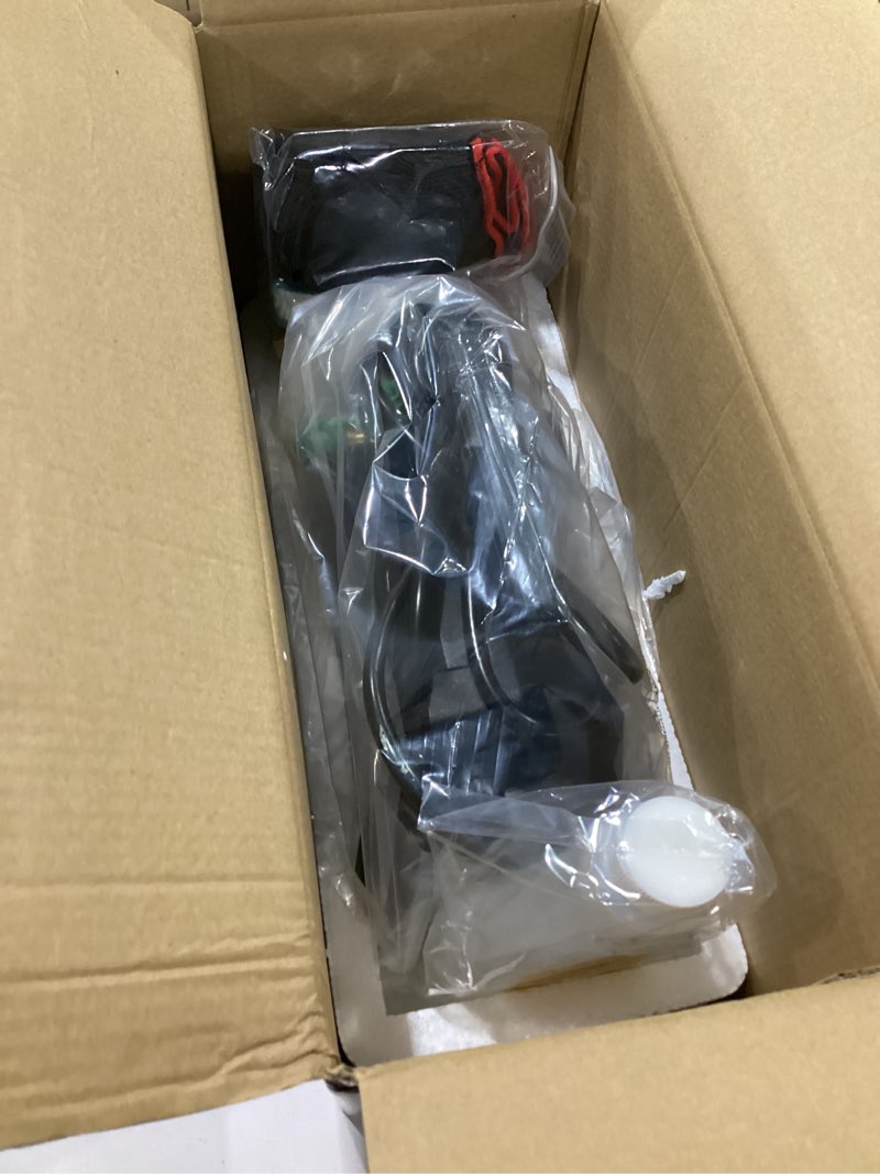 Condition photo showing New/Like New for **similar to stock photo**orion motor tech vacuum pump, 3.5 cfm 1/4 hp hvac single stage vacuum pump for r12 r22 r134a r410a r502, auto ac vacuum pump kit for automotive air conditioner resin degassing & more, oil included 3.5 cfm grey