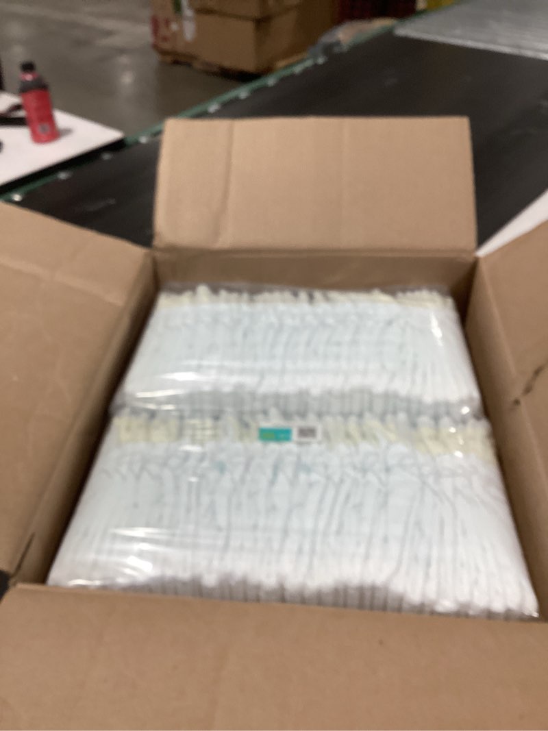 Condition photo showing New/Like New for pampers swaddlers diapers, size 1 (8-14 lbs), 198 count, absorbent, keeps baby dry and comfortable, skin safe disposable baby diaper (packaging may vary) size 1 198