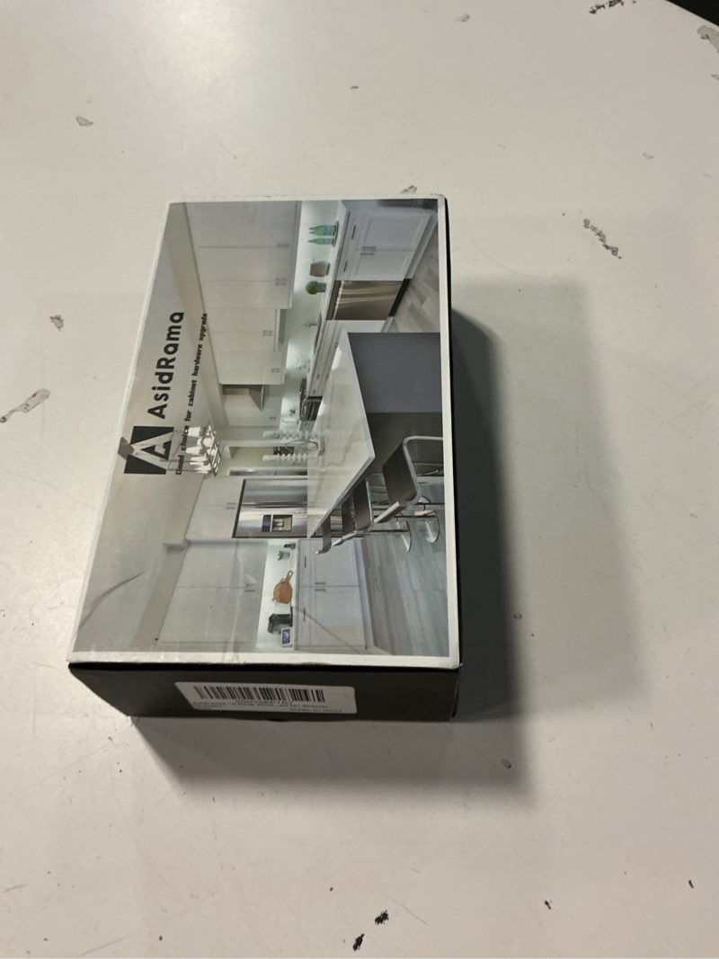 Condition photo showing New/Like New for Asidrama 10 Pack Knurled Matte Black Kitchen Cabinet Knobs Dresser Knobs Drawer Knobs Cabinet Hardware Zinc Knobs for Dresser Drawers