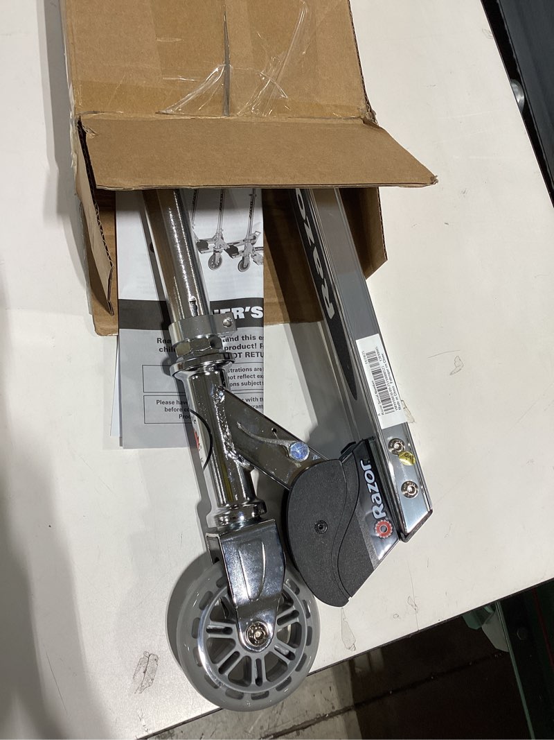 Condition photo showing Good Condition for razor a kick scooter for kids - lightweight, foldable, aluminum frame, and adjustable handlebars clear/black