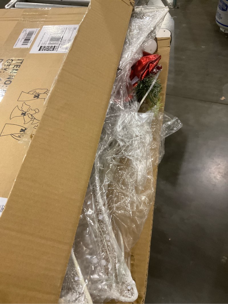 Condition photo showing New/Like New for VCUTEKA Christmas Outdoor Decorations - 4FT Christmas Glittering Nativity Scene with Star and 80 LED Light for Xmas Home Yard Patio Lawn Garden Festive Holiday Décor Jesus