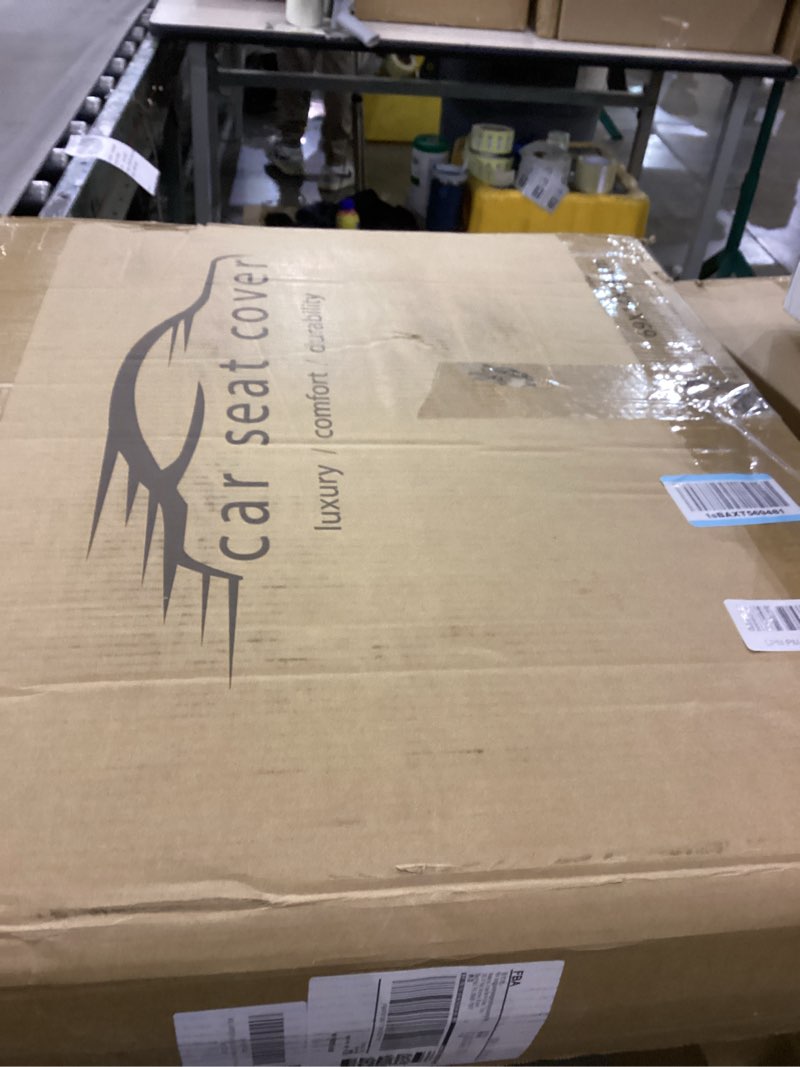 Condition photo showing New/Like New for Seat Covers,Car Seat Covers Full Set, Car Seat Covers Front Seats Back Seat Cover,Faux Leather Seat Covers for Cars, Black Car Seat Cover, Waterproof, Non-Slip Car seat Cover, 5Seaters. Black Full Set