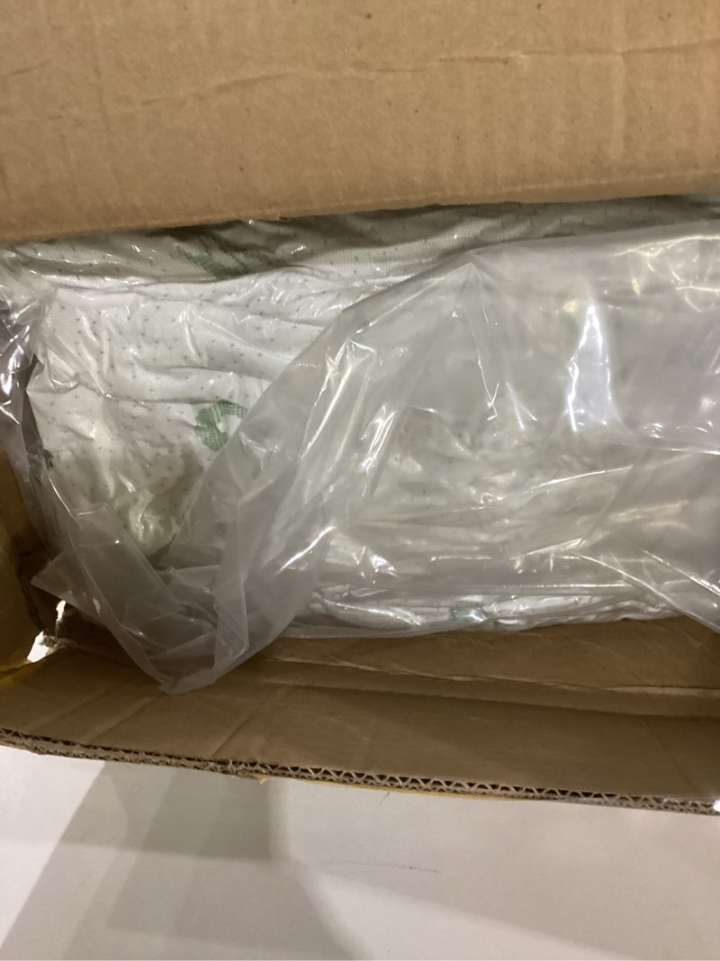 Condition photo showing New/Like New for cooling mattress topper - queen size | plush pad mattress topper for back pain relief, 8-21" deep pocket | viscose made from bamboo pillow top | bedroom essentials queen green