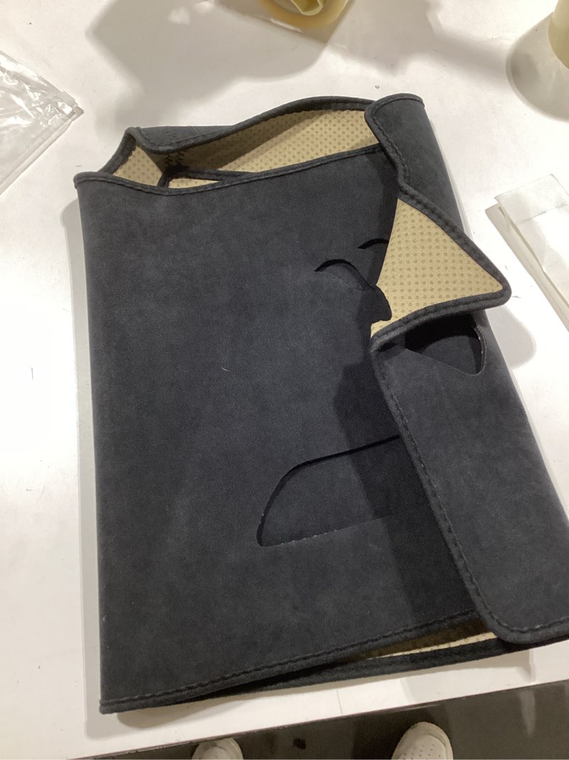 BIBLOZ Dash Cover Mat for Mercedes Benz GLE Accessories 2020-2024 2025 Black Flannel Interior Trim C