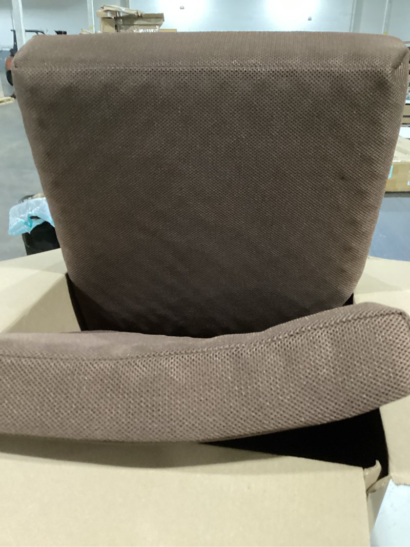 Condition photo showing Good Condition for chair cushions set of 1, d-shaped seat cushion for chair, non slip chair pads with ties, removable washable cover, seat cushions for kitchen chairs, brown brown 1 pack