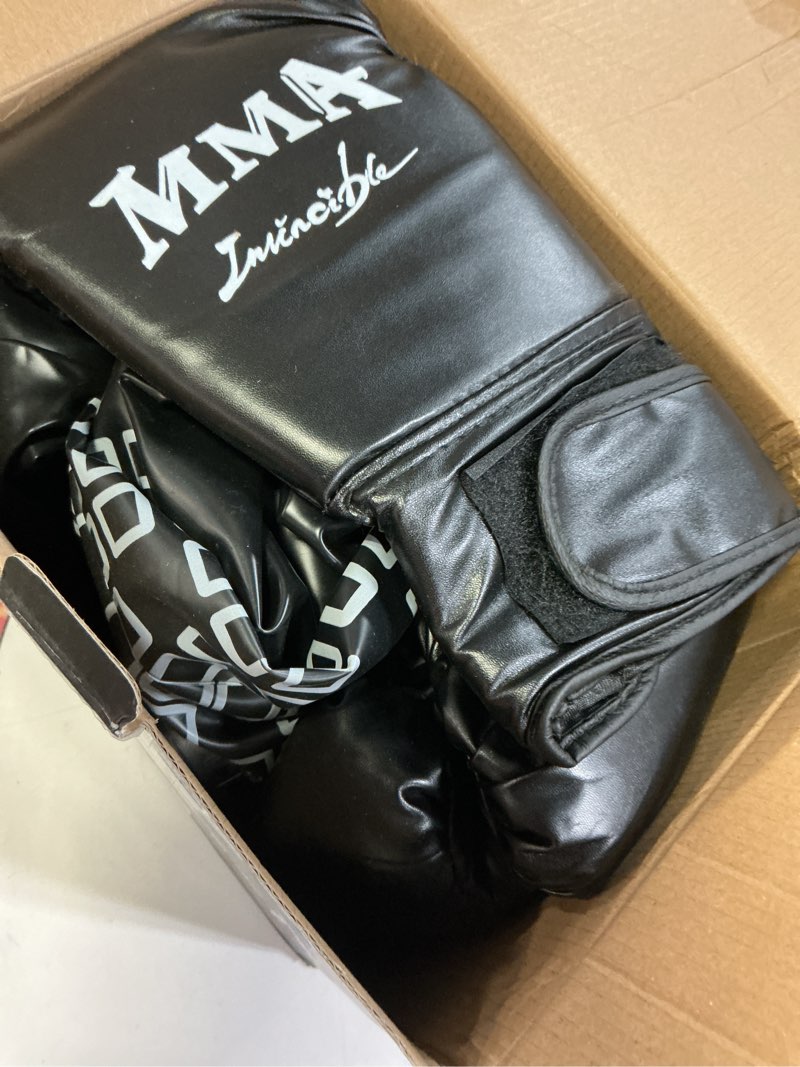 Condition photo showing Good Condition for upgrated standing punching bag for adults with automatic built in air pump, 69'' heavy bag boxing equipment with 12oz gloves kicking bag for training mma muay thai fitness kickboxing home gym