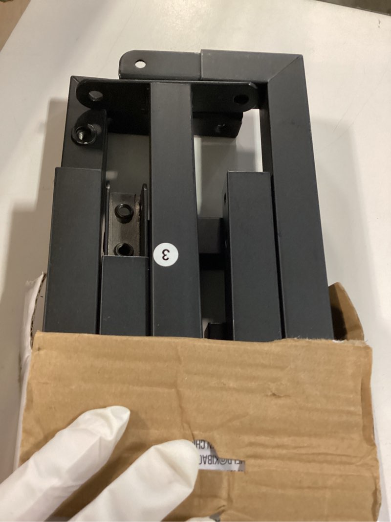 Condition photo showing Good Condition for elegant wedding welcome sign stand – sturdy welcome to our wedding sign holder for seating charts & event decor - a beautiful black metal easel to welcome guests & celebrate your love