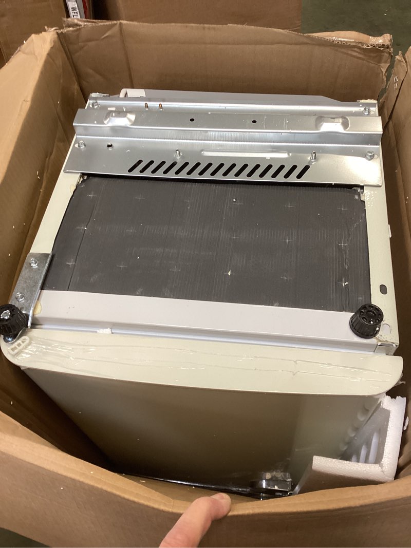 retro mini fridge with freezer 4.0 cu. ft, small refrigerator with 7 level adjustable thermostat, compact classic dual door fridge removable glass shelves for apartments, dorm, office, white