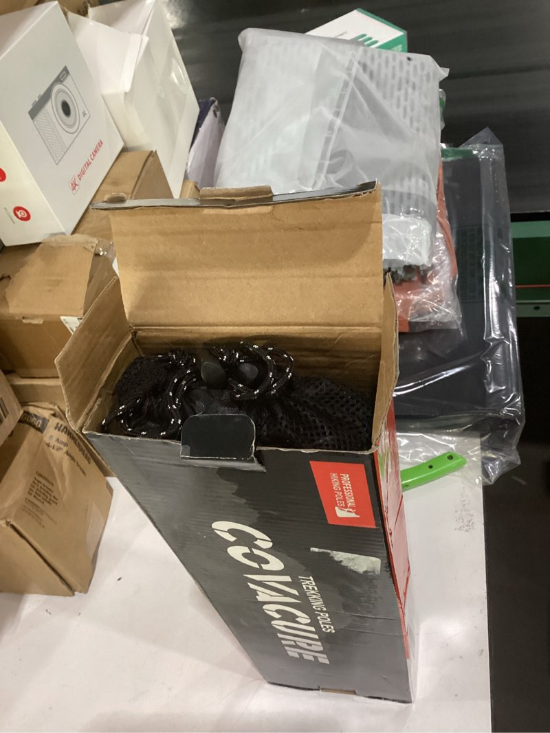 Condition photo showing Good Condition for Covacure Hiking Poles Collapsible Trekking Poles - Aluminum Alloy 7075 Walking Sticks for Hiking with Telescopic & Foldable Tri-fold Design Hiking Gear for Women Men, Hiking, Camping, Climbing Pink Short(100-120cm)