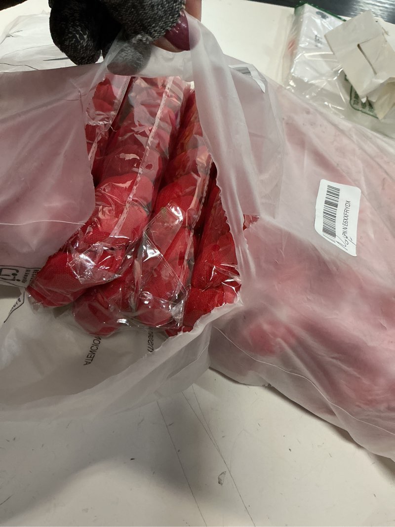 Condition photo showing Good Condition for 12 pack red table runner cheesecloth 10ft boho cheese cloths gauze fabric table runner 120 inch rustic sheer for summer wedding birthday party baby shower holiday home red 12 pcs - 10 ft
