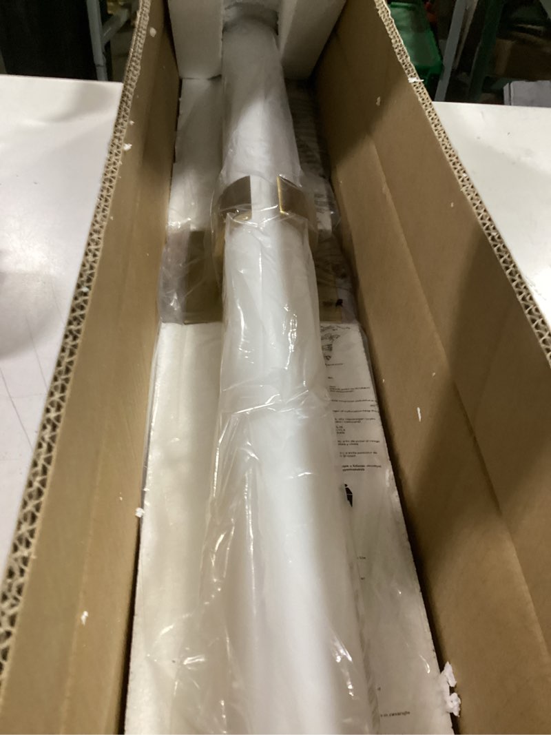 Condition photo showing Good Condition for gold bathroom light fixtures over mirror - 31inch vanity light fixture 28w 5cct dimmable led bathroom sconce with acrylic shade vanity light bar for mirror bedroom living room gold 31 inch