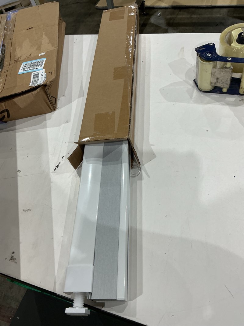 Condition photo showing Good Condition for lazblinds no tools no drill cordless cellular shades, blackout light blocking honeycomb shades for home, thermal insulation blinds for windows, 20" w x 72" h, white blackout-white 20" w x 72" h