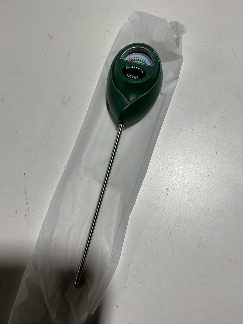 Condition photo showing Good Condition for xlux soil moisture meter, plant water monitor, hygrometer sensor for gardening, farming, indoor and outdoor plants, no batteries required 1 26cm