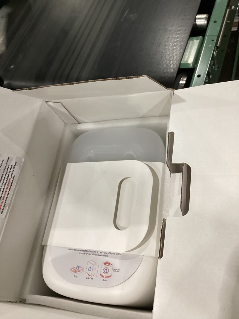 Condition photo showing Good Condition for evaporative humidifier for bedroom (no mist) – dishwasher safe, no white dust, smart remote with sensor, red sleep light, white noise, nursery humidifier with 2.5l tank, 2 filters & aroma kit