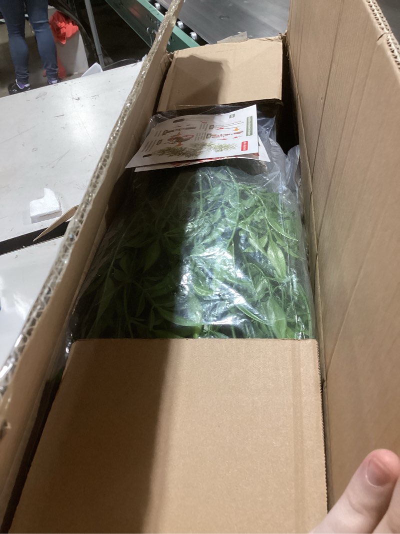 Condition photo showing Good Condition for faux bamboo plant artificial nandina tree 7.2ft artificial plants realistic 90% better coverage faux plant bamboo plants faux floor plant in pot for home & office decor (green, 7.2ft) green 7ft 2in