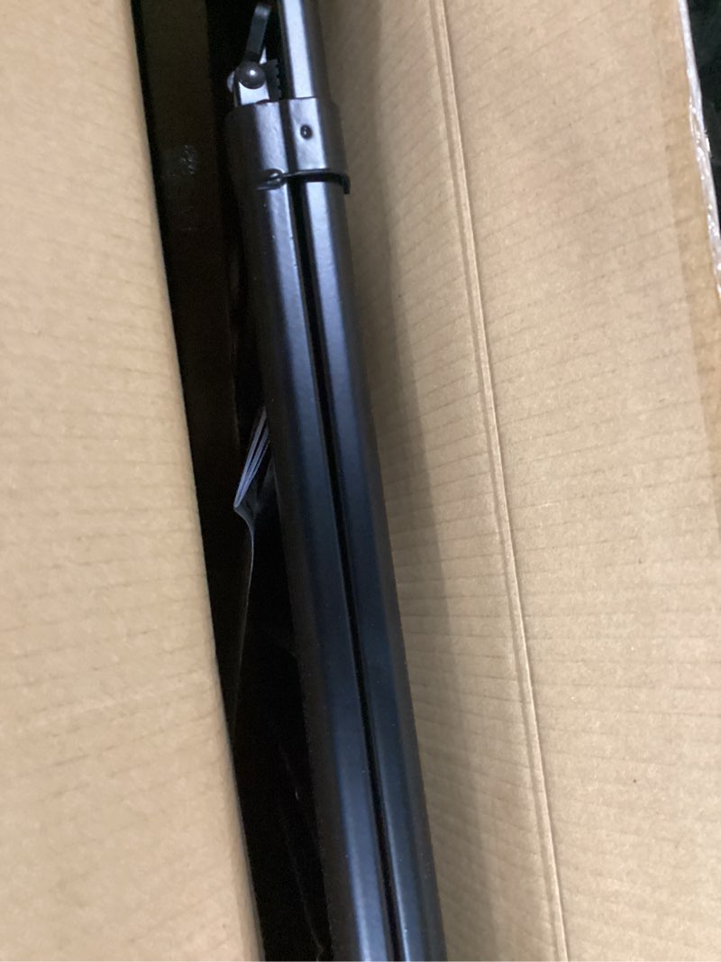 Condition photo showing As Is for Summer Infant Metal Banister & Stair Safety Baby Gate, 31'-46' Wide, 32.5' Tall, Banister & Wall Mount, Black Black Baby Gate