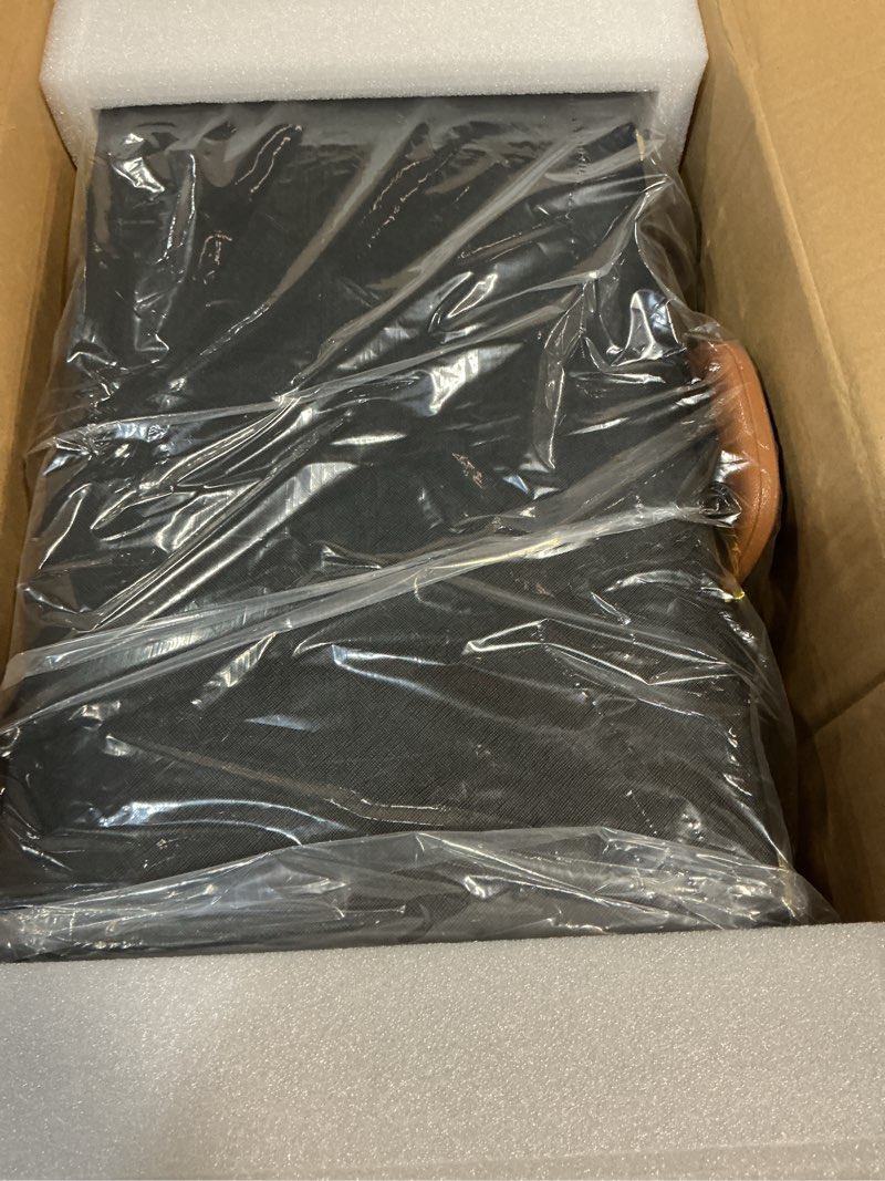 Condition photo showing New/Like New for briefcase black/brown