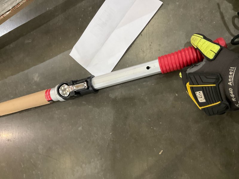 Condition photo showing As Is for telescopic pole