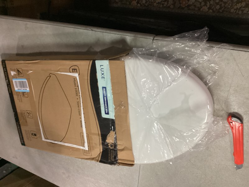 Condition photo showing New/Like New for Brondell Bidet Toilet Seat Non-Electric Swash Ecoseat, Fits Elongated Toilets, White - Dual Nozzle System, Ambient Water Temperature - Bidet with Easy Installation S101 Elongated