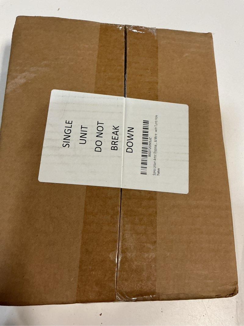 Condition photo showing New/Like New for SoHo Urban Artist Disposable White Paper Palette Pads 12 Pack 9x12 - Thick Paper Palettes for Acrylics, Oils, Watercolors, & More - with Tumb Hole