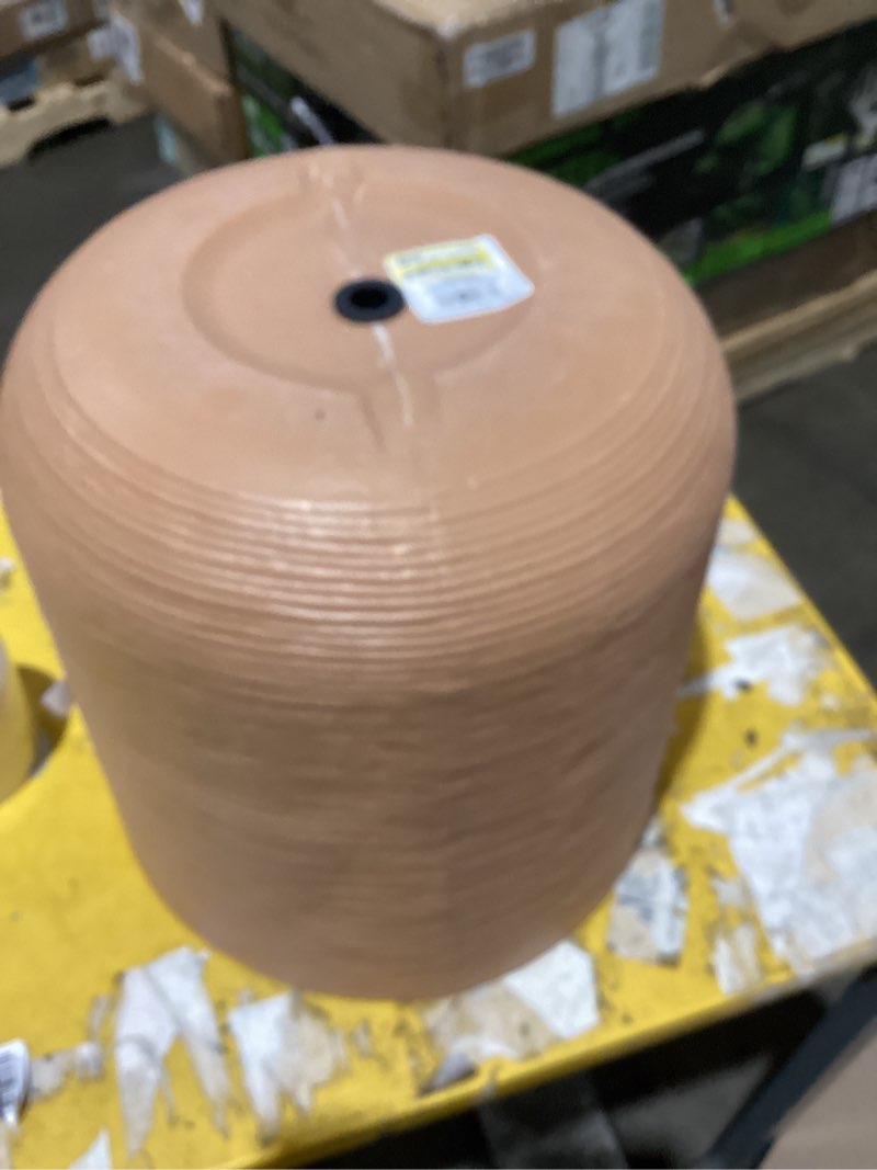 Condition photo showing Good Condition for fluted outdoor planter terracotta orange 12" - threshold™