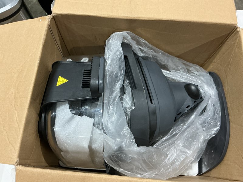 Condition photo showing Good Condition for 5-in-1 glass air fryer for healthy oil-free cooking, portable 1500w countertop cooker with 4qt & 6-cup glass bowl, non-toxic design & dishwasher safe for single & family meals - black