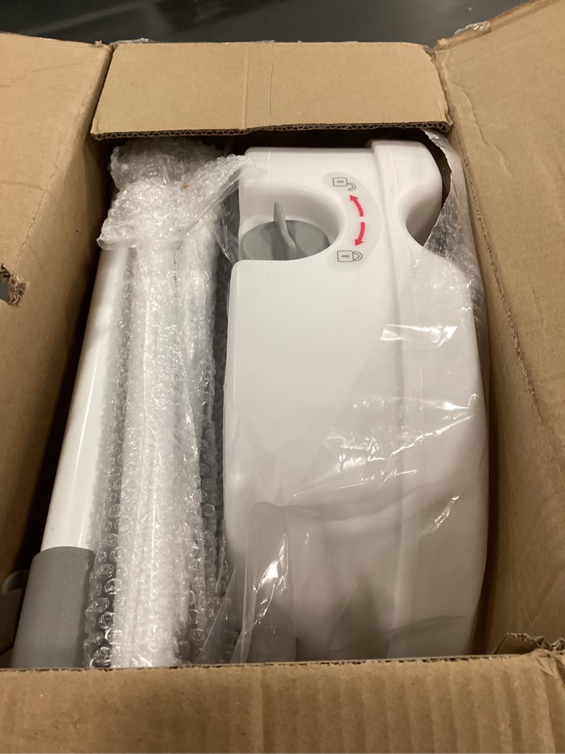 Condition photo showing Good Condition for Raised Toilet Seat with Handles for Elderly - Toilet Seat Risers for Seniors with Adjustable Padded Arms - Elevated Toilet Safety Seat for Standard or Elongated Commode