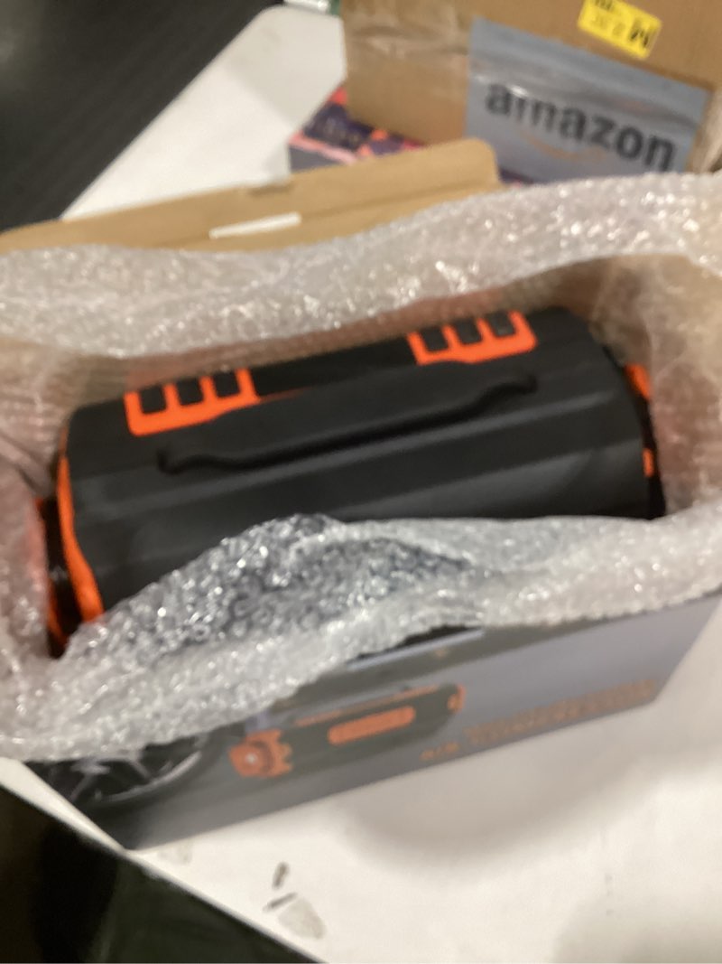 Condition photo showing Good Condition for Tire Inflator Portable Air Compressor, 12V DC 110V AC Car Tire Pump, Air Mattress Pump with Inflation & Deflation Mode, Dual Powerful Motors Air Pump for Car, Bicycle, Air Mattress