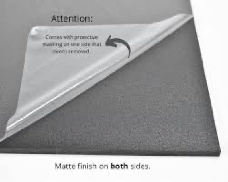 Black HDPE Sheet. Starboard Texture, Marine Board, Cutting Board, High Density Polyethylene Plastic 