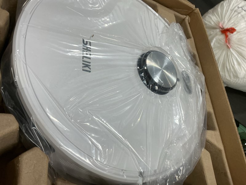 Condition photo showing Good Condition for Robot Vacuum and Mop Combo, 3-in-1 Robotic Vacuums Cleaner with 70-Day Self-Emptying Base, LiDAR Navigation Smart Mapping & Strong 6000Pa Suction, for Pet Hair, Hard Floor, Carpet