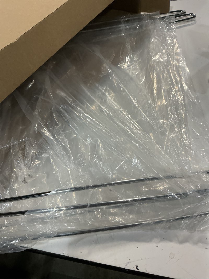 Condition photo showing Good Condition for 24 inch mud flap anti sail bracket chrome mudflap hanger holder 2 pack with aluminum reflectors fit for trucks and trailers chrome steel