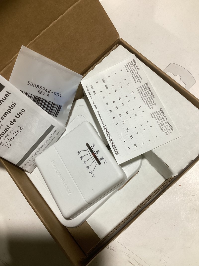 Condition photo showing Good Condition for Honeywell CT30A1005 Standard Manual Economy Thermostat, Almond, 0.6